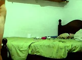 Video of stepdaughter getting tight pussy ridden passionately behind the bed