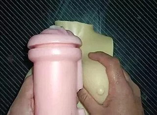 Trio with Kissy and Dolly in blowjob and anal sex