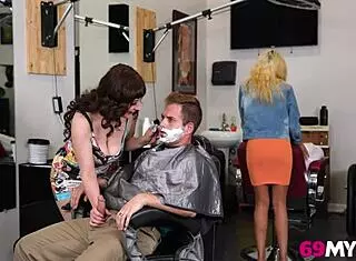 Sexy Milf Offers Special Titty Fuck Services!