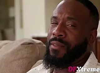 Shy Petite Blonde River Lynn Faces Monster Cock in Interracial Hardcore