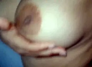 Young Colombian bride shows natural tits in homemade fat big-ass scene