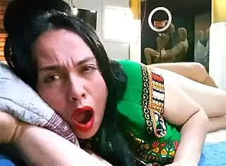 Indian stepmother in roleplay with stepson encounter