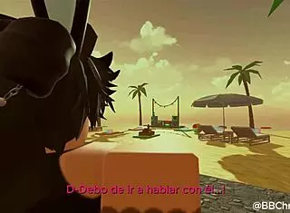 Black Bull Fucks Femboy Bunny Passionately In Roblox