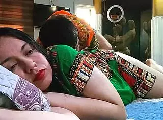 Indian stepmother in roleplay with stepson encounter