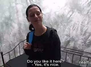 Czech Teen 18+ Seduced at Mall for POV Drilling