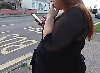 My Wife Smoking A Cigarette!