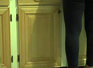 My turkish stepmom almost caught me masturbating and cumming on her big ass, what a close call