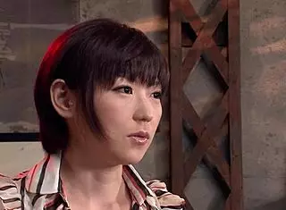 Naughty Japanese Chick Shinobu Kasagi Fills Her Mouth And Pussy