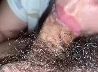 Horny Girlfriend Sucks Off My Cum in Rainy Weather Doggystyle Session