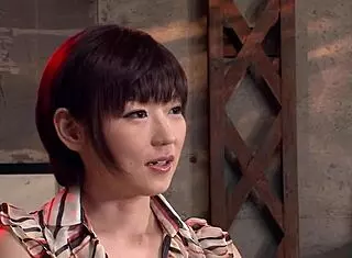 Naughty Japanese Chick Shinobu Kasagi Fills Her Mouth And Pussy