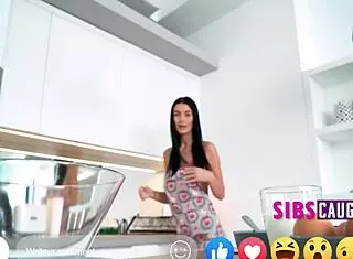 nude baking turns into barebacking with step family