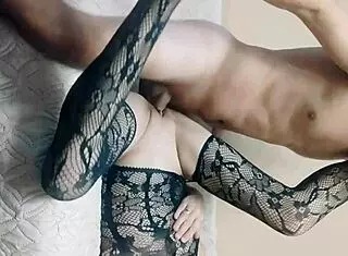 husband and friend take turns fucking the wife's holes roughly