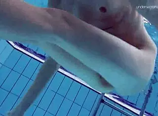 Russian teen Anna Netrebko teases fiercely in pool bikini