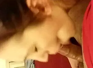 Big Ass White Girl Sucking on a Lollipop.