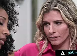 Milf cory chase helps stepbae olivia become lesbian