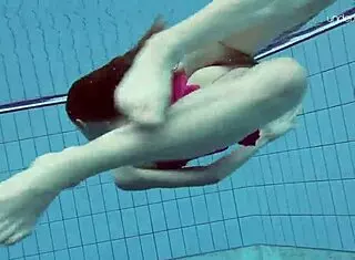 Russian teen Anna Netrebko teases fiercely in pool bikini