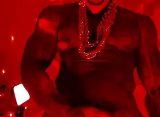 Hallelujah Johnson Worships Big Black Hairy Cock In Domination Scene