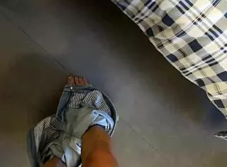 Blonde Milf In Heels Contrasts With Rough Doggystyle Fucking