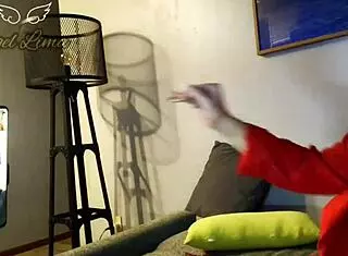 Angel Lima Strips Down in Live Scene with Lucky Fan for Wild Action