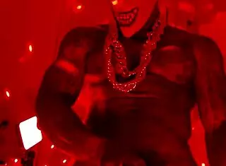 Hallelujah Johnson Worships Big Black Hairy Cock In Domination Scene