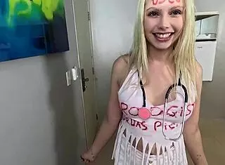 'aluna, the beautiful mature slut, got drunk and screamed during anal sex with the professor.'