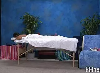 Intriguing massage turns into porn clip