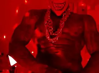 Hallelujah Johnson Worships Big Black Hairy Cock In Domination Scene