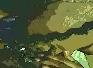 dildo and tongue tag team her wet ebony pussy