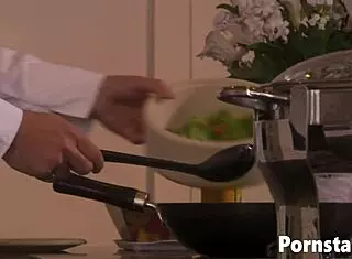 Horny Haley Paige Gets Rough Fuck in Kitchen