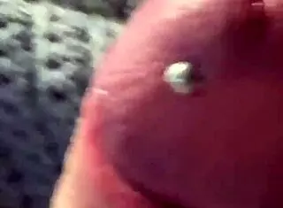 solobdsmman shows big piercing first cumshot