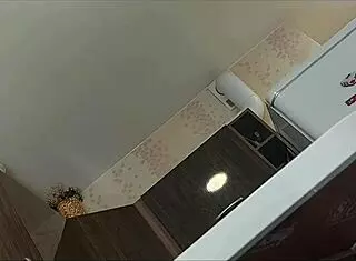 My flower fits perfectly into my hairy pussy during solo masturbation with toys