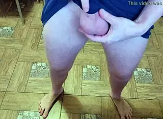 Living Room MASSAGE With Huge Monster Cock