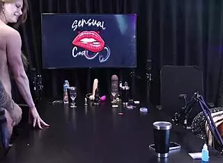 Tati Weg chats dirty on Sensualcast part 2 with teen anal