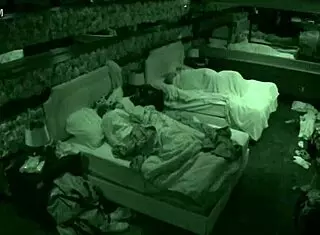left cody passionately fingers jessica while right matt and raven give handjob in bb19 usa reality.