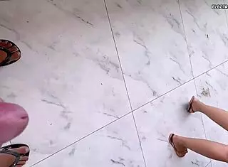 This maid came in a short skirt, 'Provoke me more and I'll fuck your ass?'