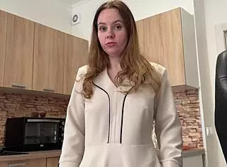 stepmother fucks stepson without panties in pov