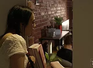 my stepdaughter loves to peep and suck my huge cock 😜.