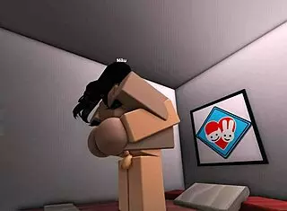 Wow, having sex with my wife in roblox!