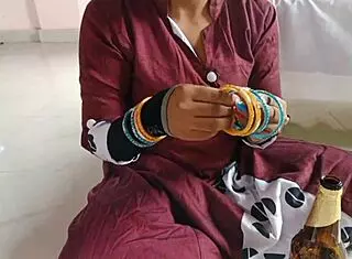 Horny Brother-In-Law Fucks Thirsty Sister-In-Law After Beer