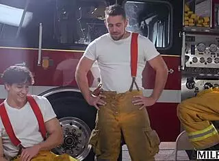 Milf bangs six cocks