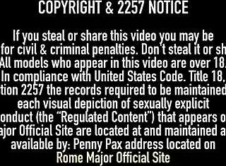 Slutty Leilani Lei's big pussy stuffed by stallion Rome Major