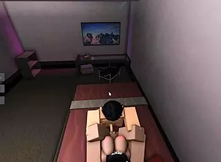 Wow, having sex with my wife in roblox!