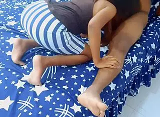 Husband fucks wifes sister sleeping indian slut bhabhi share bed