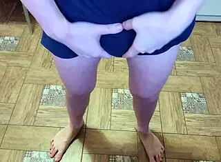 Living Room MASSAGE With Huge Monster Cock