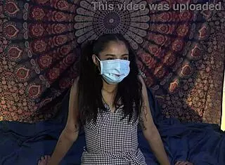 She Removed Her Mask To Engage In Intimate Activity