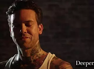 Deeper Brooklyn Gray's Five Cock Bukkake in Missionary, Doggy, and Blowjob!