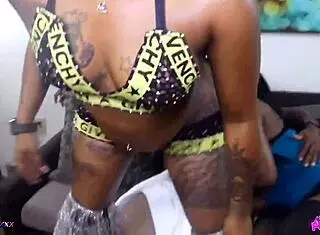 Bride and husband have wild threesome with friend, featuring deepthroat, doggystyle, and big cock in wedding orgy.