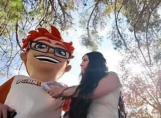 big dick meets bigger tits theodora day gets porndudecasting treat