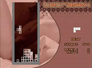 i play tetrasex on playstation in the kitchen, but i make errors