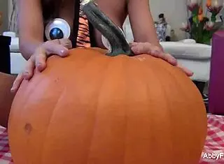 I Love Abigail Mac's Halloween Solo Masturbation